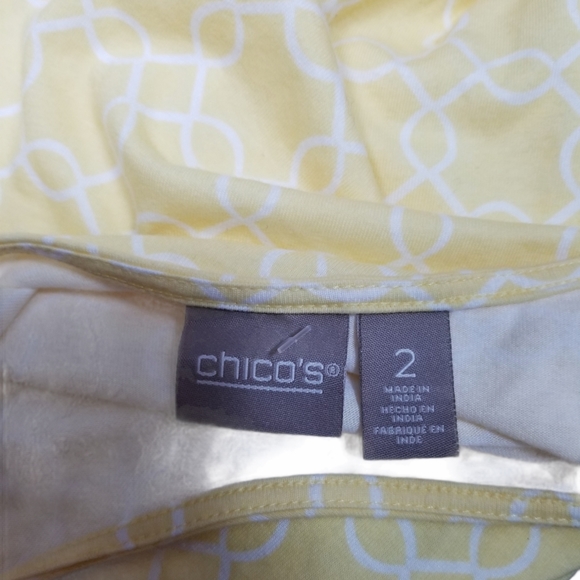 Chicos Women's Short Sleeve Round Neck Shirt T-Shi - Picture 4 of 4